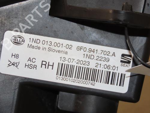 Right front fog light SEAT IBIZA V (KJ1, KJG) 1.0 TSI | BP29901800C31