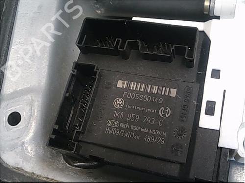 Front left window mechanism VW GOLF V (1K1) 2.0 TDI 16V | BP9407583C22