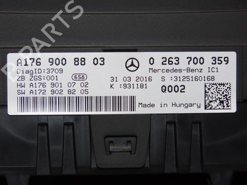Instrument cluster MERCEDES-BENZ A-CLASS (W176) AMG A 45 4-matic (176.052) | BP22341355C47 