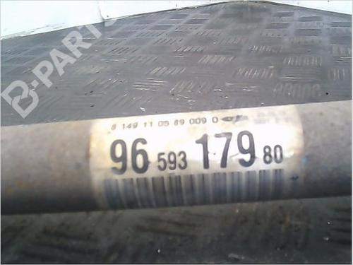 Right front driveshaft PEUGEOT 207 (WA_, WC_) 1.4 HDi | BP9406556M39 