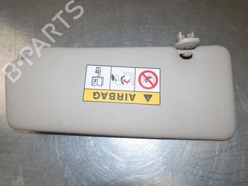 Used Right sun visor RENAULT CAPTUR I (J5_, H5_) 0.9 TCe 90 (90 hp) 18129455