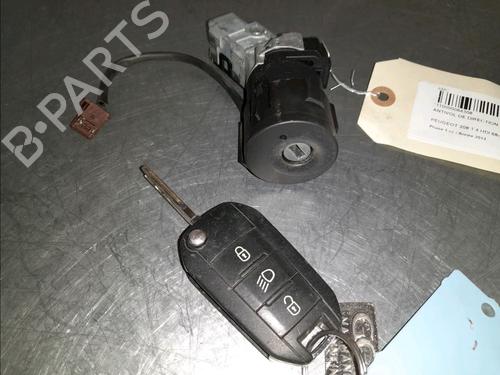 Used Ignition barrel PEUGEOT 208 I (CA_, CC_) 1.4 HDi (68 hp) 12207335