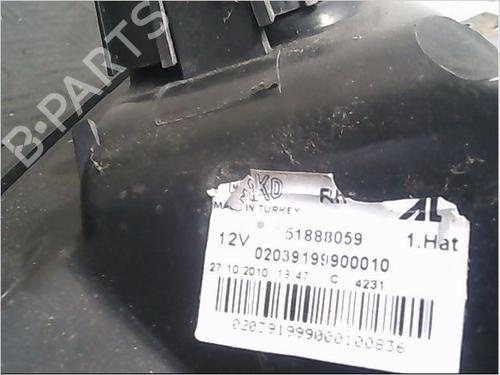 Used Right taillight FIAT PUNTO EVO (199_) 1.3 D Multijet (84 hp) 9408744