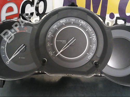 Instrument cluster CITROËN C3 II (SC_) 1.4 HDi 70 (SC8HZC, SC8HR0, SC8HP4) | BP10927252C47 