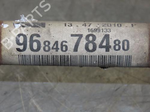 Left front driveshaft CITROËN C3 I (FC_, FN_) 1.4 HDi | BP17468748M38 