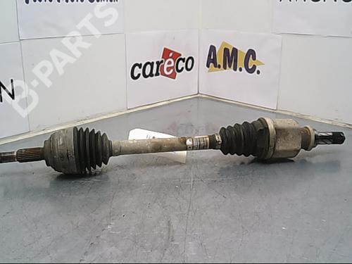 Left front driveshaft RENAULT CLIO III (BR0/1, CR0/1) 1.5 dCi (C/BR0G, C/BR1G) | BP9402705M38 