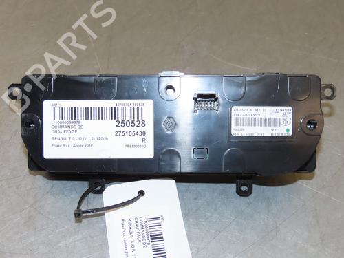Climate control RENAULT CLIO IV (BH_) 1.2 TCe 120 (BHAU) | BP29759545I5