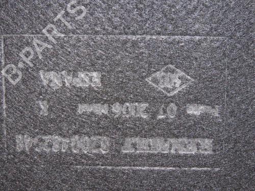 Used Rear parcel shelf RENAULT MEGANE II (BM0/1_, CM0/1_) 1.5 dCi (BM1E, CM1E) (106 hp) 24600885