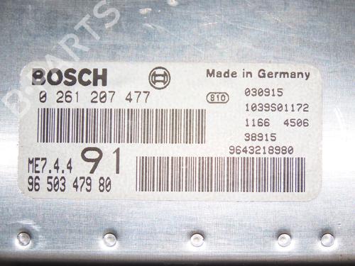 Used Engine control unit (ECU) Engine control unit (ECU) PEUGEOT 206 Hatchback (2A/C) 1.6 16V (109 hp) 19301972 19301972