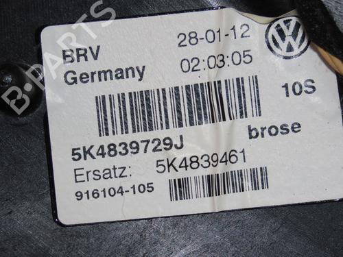 Rear left window mechanism VW GOLF VI (5K1) 2.0 TDI | BP17527541C24 