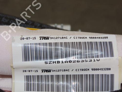 Used Left curtain airbag CITROËN C4 Picasso II 1.6 BlueHDi 120 (120 hp) 23158454