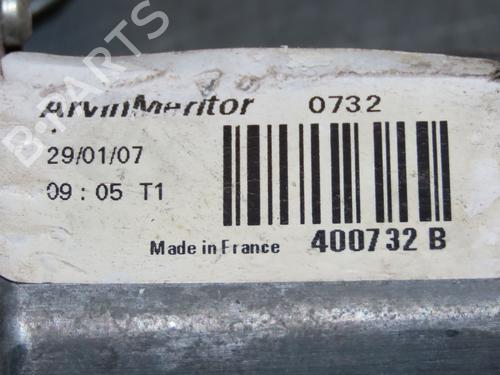 Front right window mechanism RENAULT CLIO III (BR0/1, CR0/1) 1.5 dCi (C/BR0G, C/BR1G) | BP20217486C23 