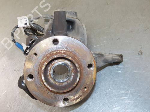 Used Left front steering knuckle Left front steering knuckle PEUGEOT 207 (WA_, WC_) 1.6 HDi (90 hp) 39454351 39454351