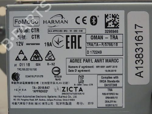 Radio FORD FIESTA VII (HJ, HF) 1.0 EcoBoost Active | BP29759548E6 