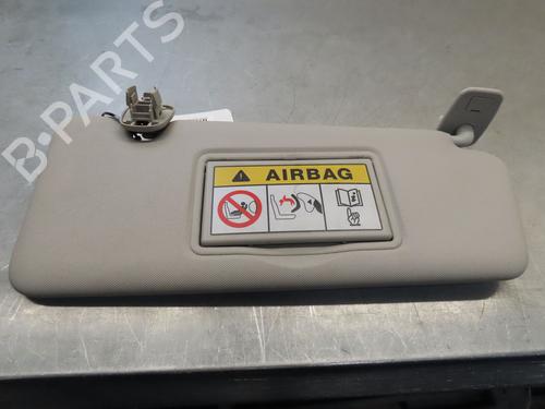 Right sun visor RENAULT CLIO IV (BH_) 0.9 TCe 90 (BHNF, BHMA, BHMH, BHJK, BHJR) | BP24707127I2 