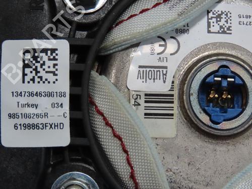 Used Driver airbag RENAULT CLIO IV (BH_) 1.5 dCi 90 (90 hp) 27438295