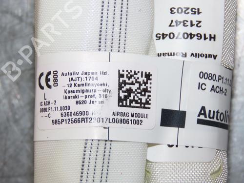 Used Left curtain airbag RENAULT CLIO V (B7_) 1.0 SCe 65 (B7MG) (67 hp) 25749898
