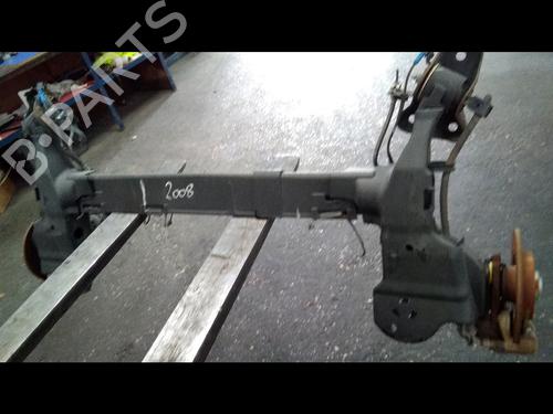 Used Rear axle Rear axle PEUGEOT 2008 I (CU_) 1.6 BlueHDi 120 (120 hp) 15642949 15642949
