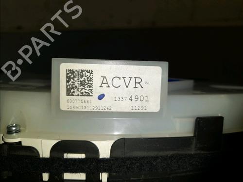 Instrument cluster OPEL ZAFIRA TOURER C (P12) 2.0 CDTi (75) | BP22366596C47 