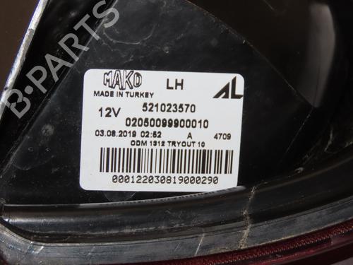 Left taillight FIAT PANDA (312_, 319_) 1.2 (312PXA1A) | BP26608553C34 