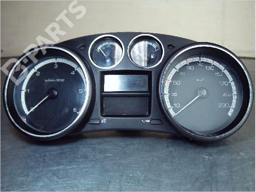 Used Instrument cluster PEUGEOT 308 I (4A_, 4C_) 1.6 HDi (90 hp) 10113858