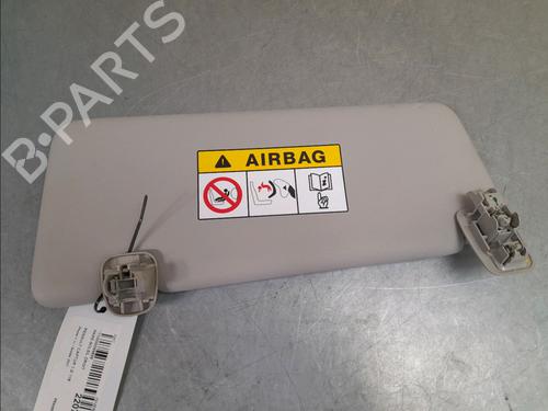 Used Right sun visor RENAULT CAPTUR I (J5_, H5_) 1.2 TCe 120 (118 hp) 15051674