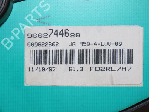 Instrument cluster CITROËN BERLINGO / BERLINGO FIRST Box Body/MPV (M_) 1.6 HDI 75 (MB9HW) | BP20128188C47 