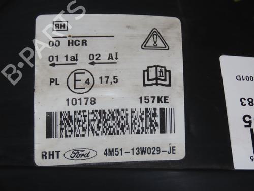 Used Right headlight FORD FOCUS II Convertible 2.0 TDCi (136 hp) 22367757