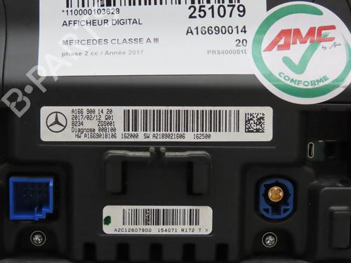 Display monitor MERCEDES-BENZ A-CLASS (W176) A 200 CDI / d 4-matic (176.002) | BP29128553C48