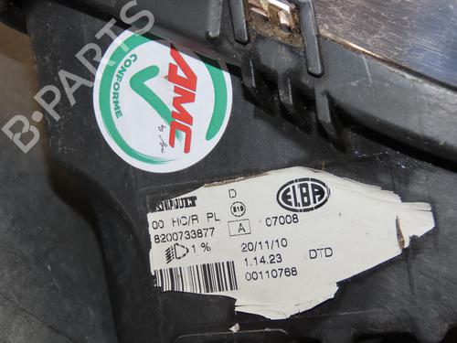 Højre forlygte DACIA SANDERO 1.4 MPI LPG | BP30092421C29