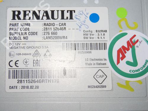 Radio DACIA SANDERO II 1.5 dCi | BP37624574E6 - Image 5