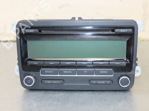Radio VW SCIROCCO III (137, 138) 1.4 TSI (122 hp) 17041927