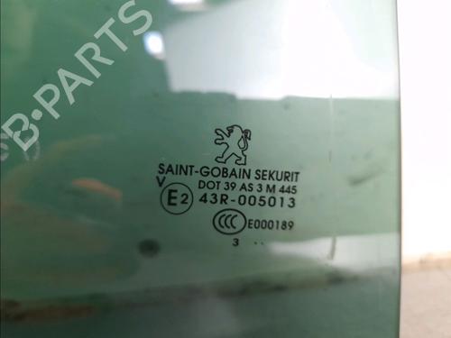 Rear right door window PEUGEOT 3008 I MPV (0U_) 1.6 HDi | BP14857955C21 