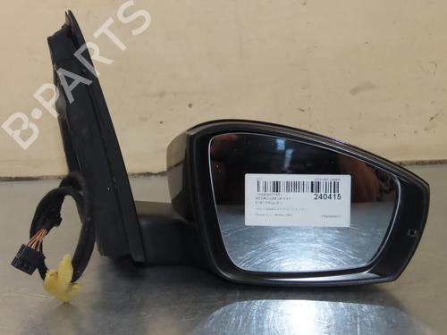 Used Right mirror VW POLO V (6R1, 6C1) 1.6 TDI (75 hp) 17181225