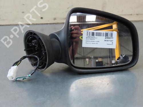 Right mirror DACIA LOGAN (LS_) 1.4 MPI LPG (LS0C) | BP27351640C27  - Image 9