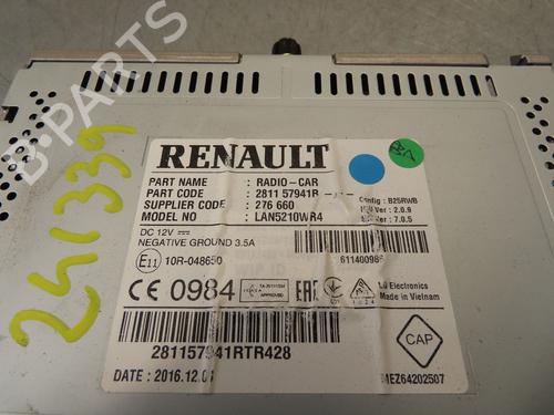 Radio RENAULT CLIO IV (BH_) 1.5 dCi 75 | BP24817520E6 
