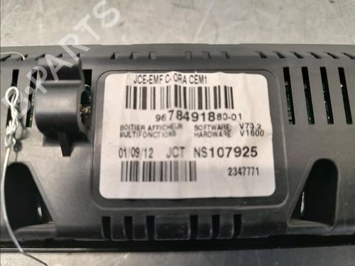 display-monitor-peugeot-3008-i-mpv-0u_-2009-2010-2011-2012-2013-2014-2015-2016-2017-32179026 main image