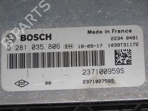 Engine control unit (ECU) RENAULT CLIO IV (BH_) 1.5 dCi 90 | BP17370949M57 