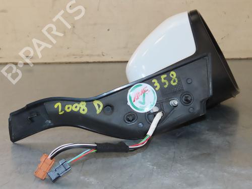 Right mirror PEUGEOT 2008 I (CU_) 1.6 HDi | BP28284644C27 