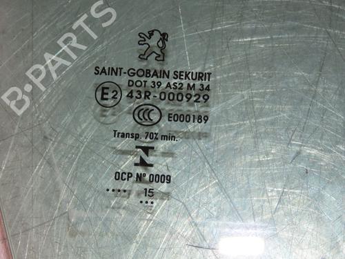 Front right door window PEUGEOT 5008 (0U_, 0E_) 2.0 HDi 150 / BlueHDi 150 | BP18248525C19 