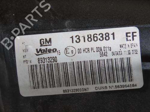 Used Left headlight OPEL CORSA D (S07) 1.3 CDTI (L08, L68) (75 hp) 22367774