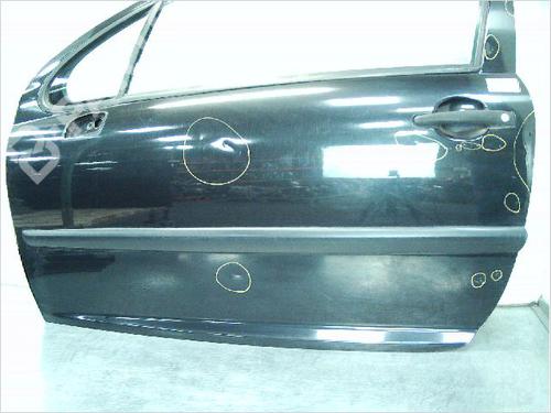 Left front door PEUGEOT 207 (WA_, WC_) 1.4 HDi | BP9535494C2 