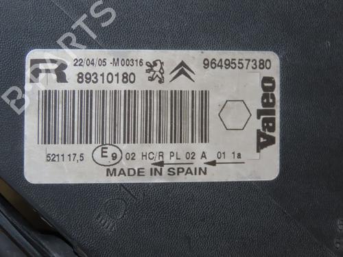 Right headlight CITROËN XSARA PICASSO (N68) 2.0 HDi | BP24213916C29 