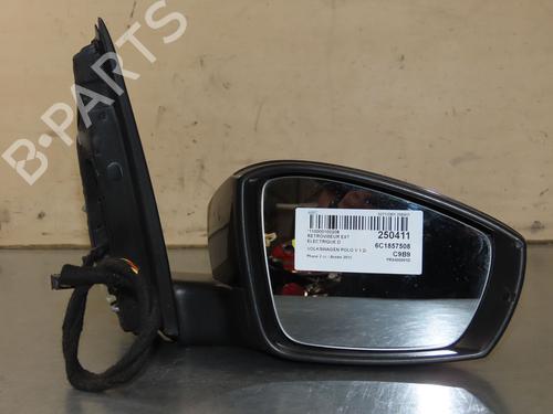 Right mirror VW POLO V (6R1, 6C1) 1.2 TSI 16V | BP26571262C27 