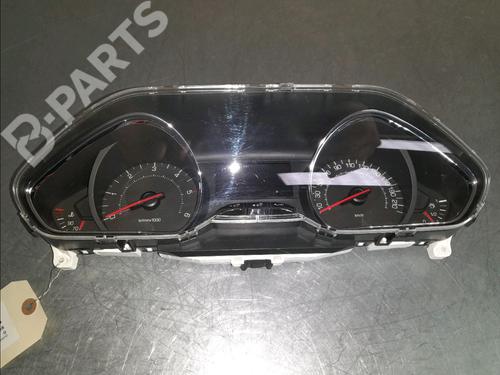 Used Instrument cluster PEUGEOT 208 I (CA_, CC_) 1.4 HDi (68 hp) 12197698