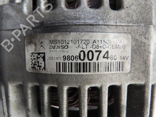 Alternator PEUGEOT 208 I (CA_, CC_) 1.2 VTI 82 | BP32432678M7 