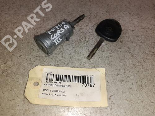 Used Ignition barrel Ignition barrel OPEL CORSA C (X01) 1.2 Twinport (F08, F68) (80 hp) 11057904 11057904