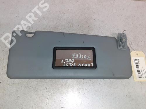 Used Right sun visor Right sun visor RENAULT LAGUNA I (B56_, 556_) 2.2 dT (B569) (113 hp) 10682713 10682713