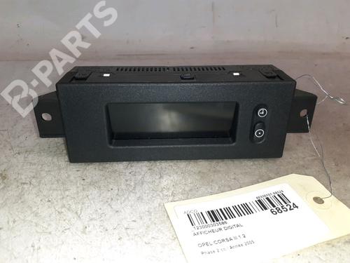 Used Display monitor Display monitor OPEL CORSA C (X01) 1.2 Twinport (F08, F68) (80 hp) 10000532 10000532