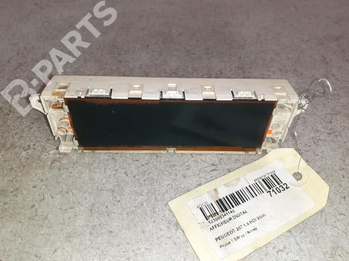 Used Display monitor Display monitor PEUGEOT 207 SW (WK_) 1.6 HDi (90 hp) 11057919 11057919
